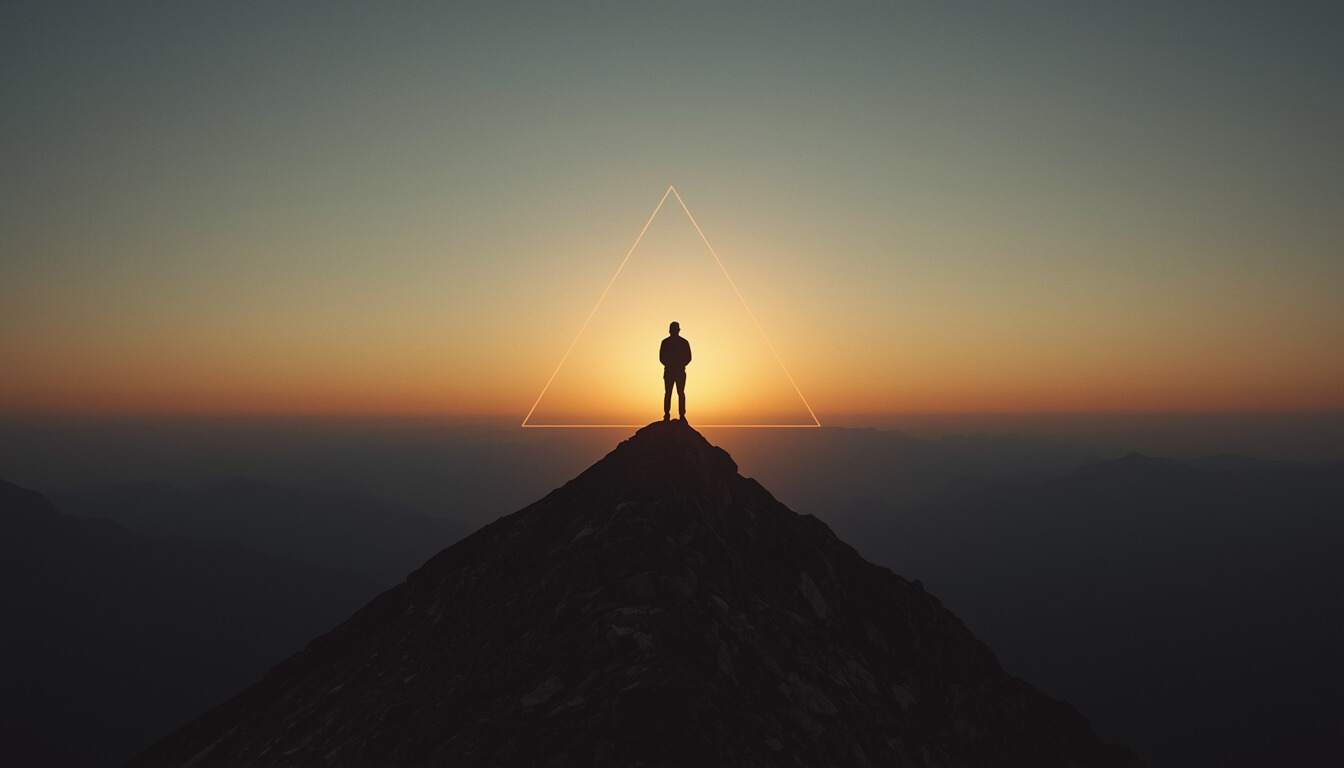 Ilustração sobre superação e força de vontade